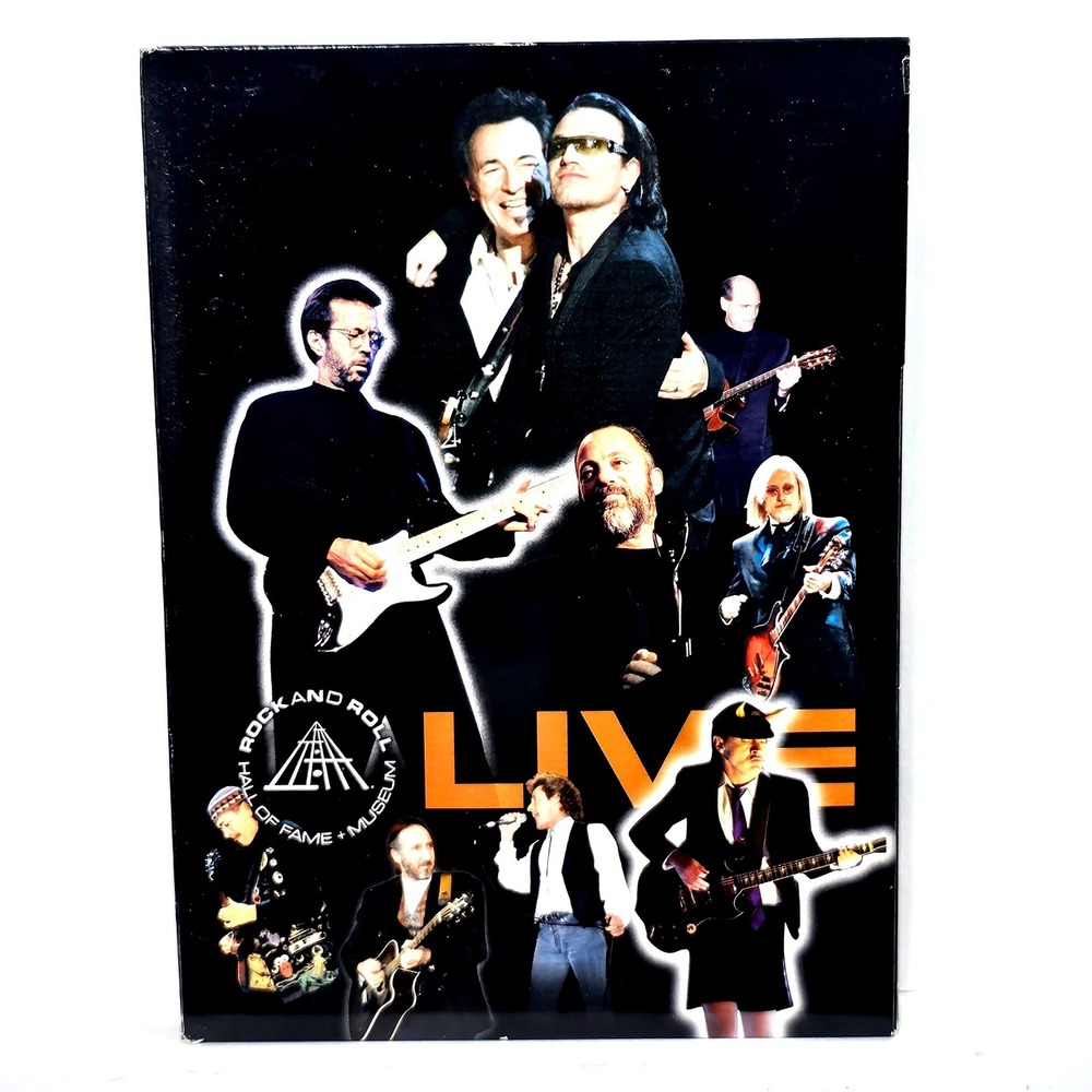 Time Life Rock Hall of Fame Live 9 Disc DVD Box‎ Set 2009 Clapton Springsteen U2